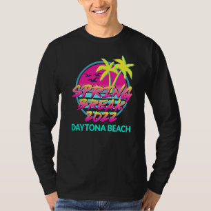 T-shirt Spring Break 2022 Daytona Beach Retro 80s Vintage