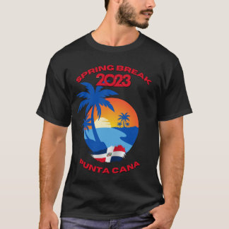 T-shirt Spring Break 2023 Punta Cana DR T Shirt