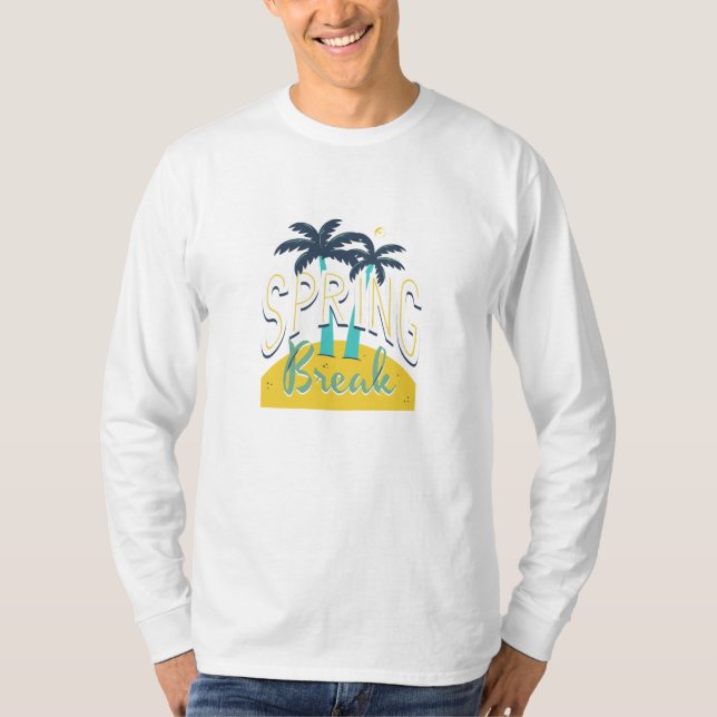 T-shirt Spring break 2024 (Devant)