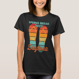 T-shirt Spring Break Daytona Beach 2022 Vintage Cool Flip