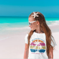 Spring Break Trip Beach Sunset Cute Custom Girls