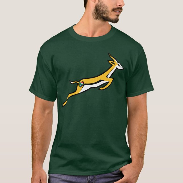 T-shirt Springbok for Life (Devant)