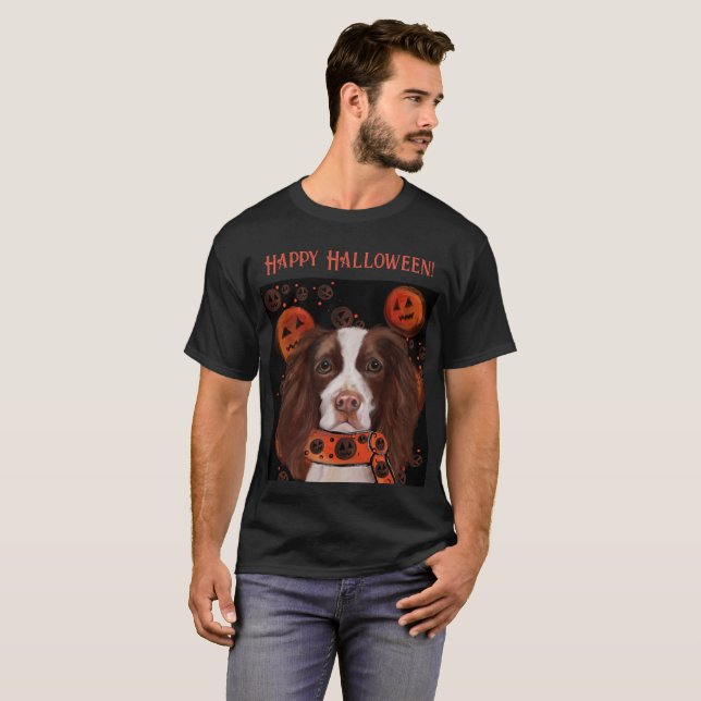 T-shirt Springer Spaniel Anglais     (Devant entier)