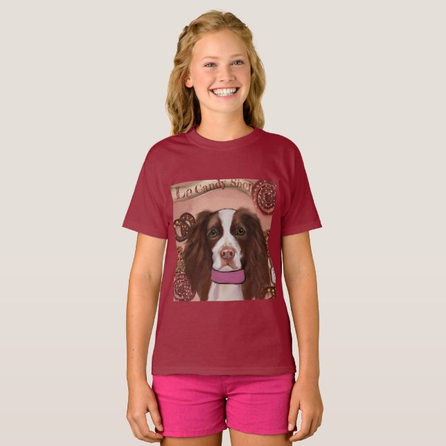 T-shirt Springer Spaniel Anglais    (Devant entier)