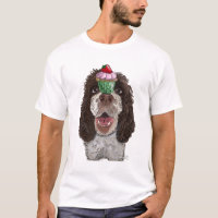 Springer Spaniel avec Cupcake