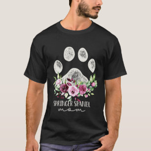 T-shirt Springer Spaniel Chien Maman