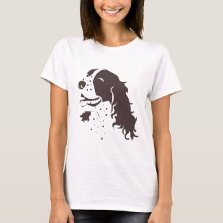 T-shirt Springer spaniel riant