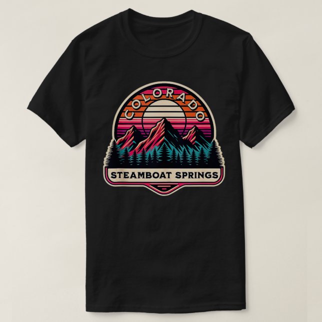 T-shirt Springs en bateau à vapeur (Design devant)