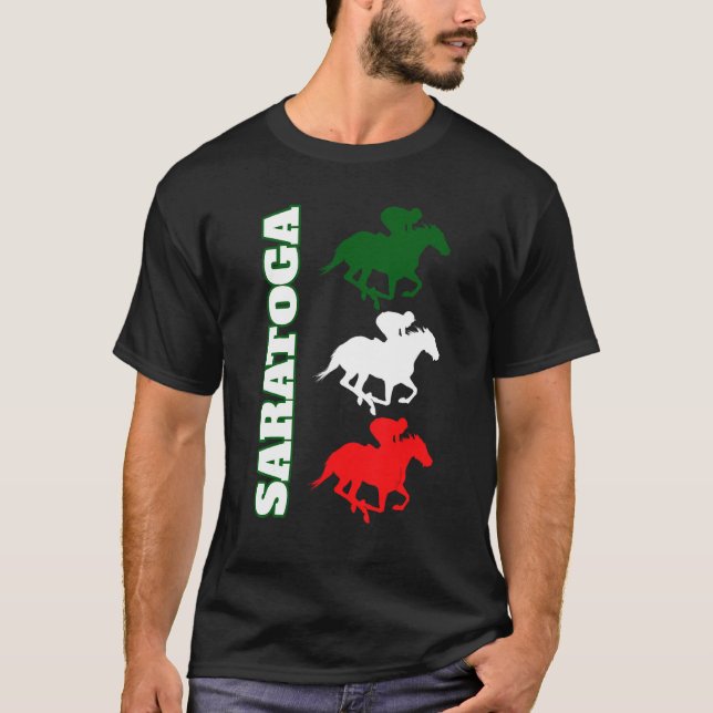 T-shirt Springs York Horse Racing (Devant)