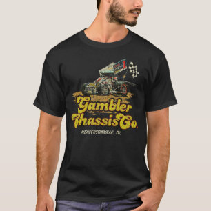 T-shirt Sprint Voiture Racing Gambler Chassis Co