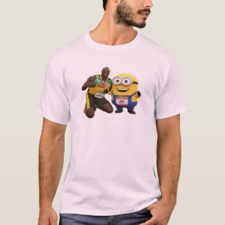 T-shirt Sprinteuse américaine et Fidèle jaune