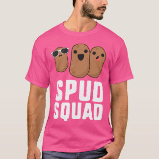 T-shirt Spud Squad Ami de pomme de terre drôle Équipe de l