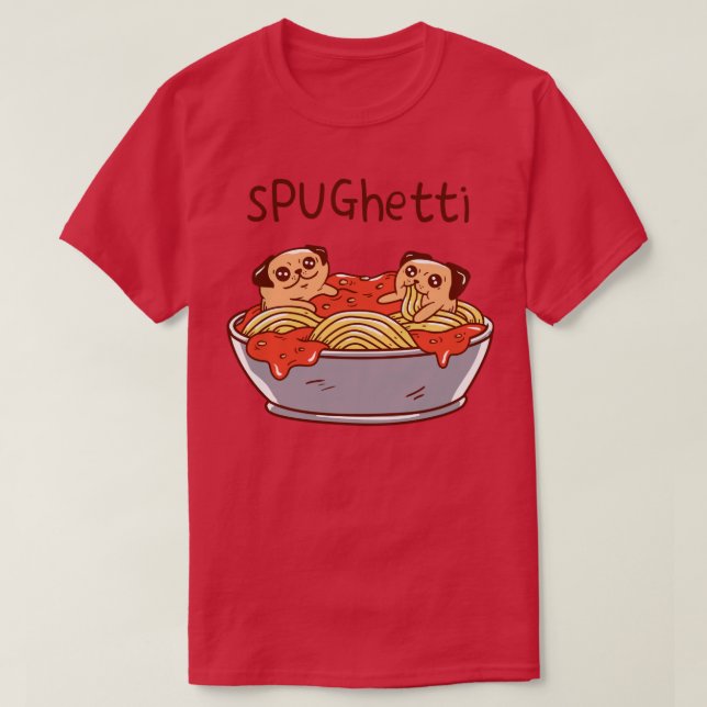 T-shirt sPUGhetti (Design devant)