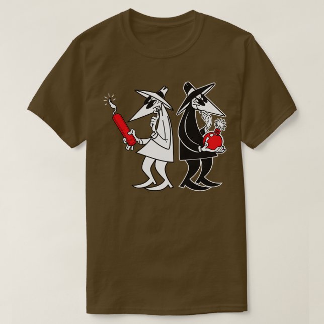T-shirt Spy contre Spy (Design devant)