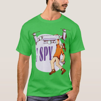 T-shirt Spy Drone Pilote Toy Caméra Enfants Drone Pères