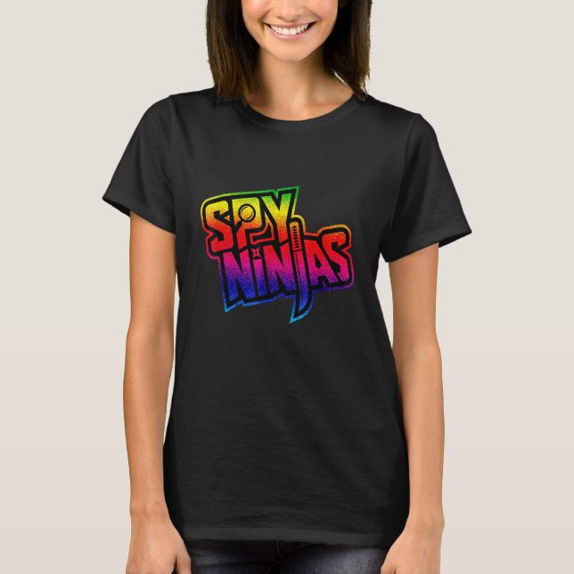 T-shirt Spy Gaming Ninjas Tee Game Wild With Clay (Devant)