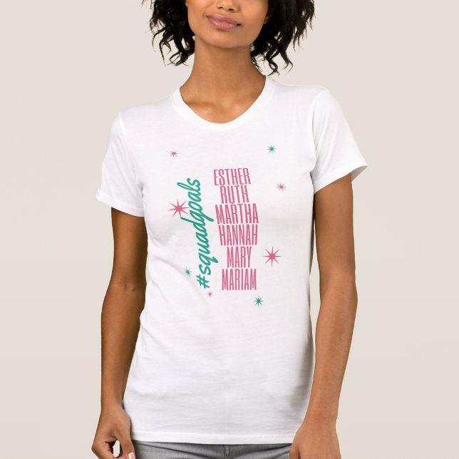 T-shirt Squad buts Femmes de la Bible  (Devant)