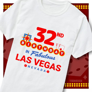 T-shirt Squad de fête de bienvenue à Las Vegas pour les 32