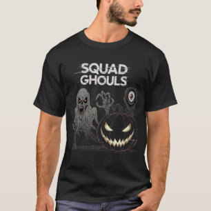 T-shirt Squad Ghouls Glitch Horror Halloween