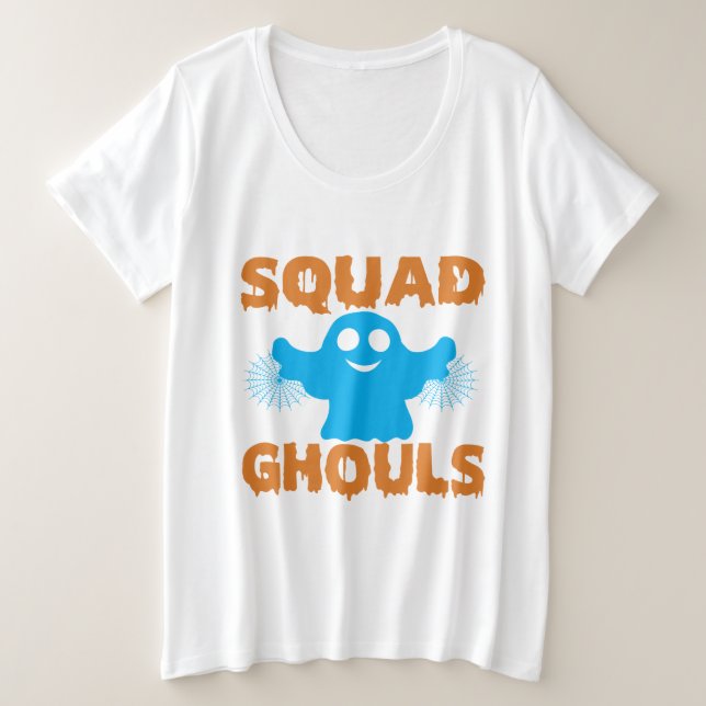 T-shirt Squad Ghouls Plus Size (Design devant)