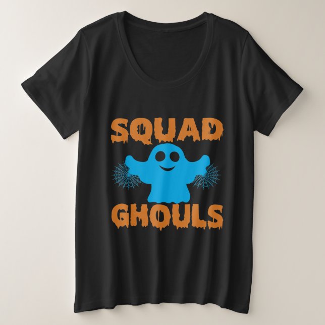 T-shirt Squad Ghouls Plus Size (Design devant)