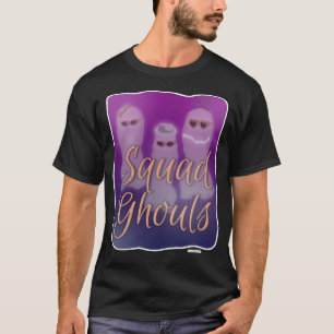 T-shirt Squad Ghouls Slogan d'Halloween génial