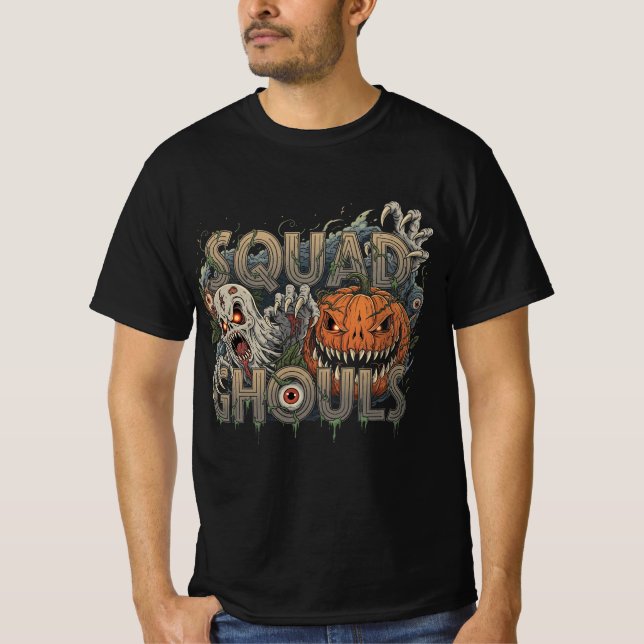 T-shirt Squad Ghouls - Vicious Halloween Horreur (Devant)