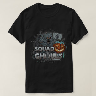 T-shirt Squad Gouls Colorée Halloween Horreur