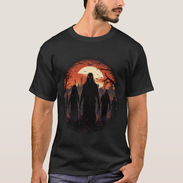 T-shirt Squad Horror L'ultime cadeau d'Halloween (Devant)