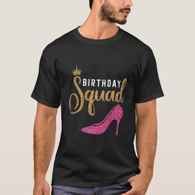 T-shirt Squad Queen K Chaussure Famille Py (Devant)