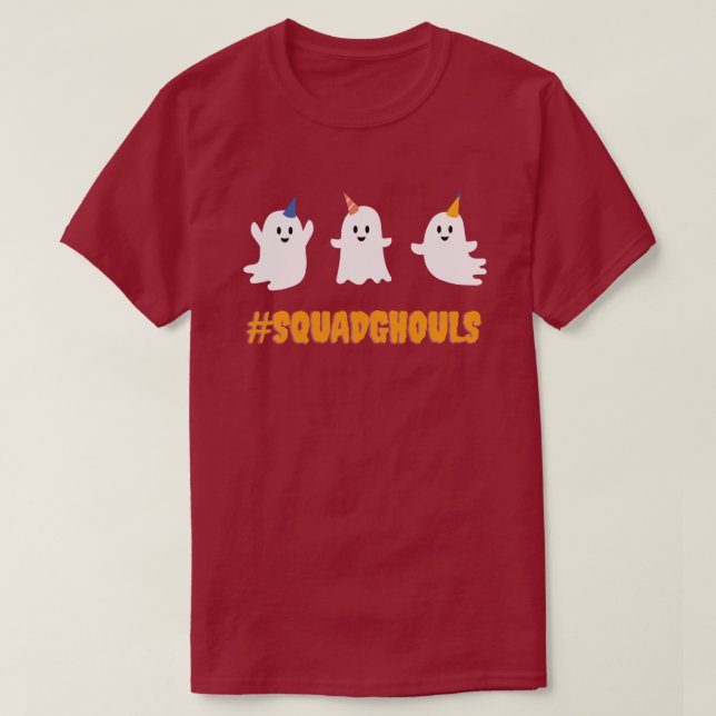 T-shirt #SquadGhouls Halloween (Design devant)