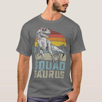 T-shirt Squadsaurus T Re Dinosaure Squad Saurus Family Mat