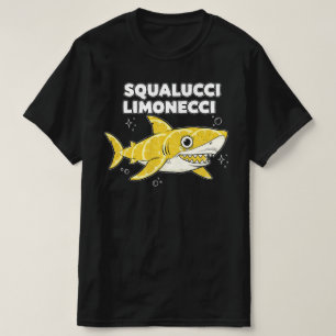 T-shirt Squalucci Limonecci Requin Citron Rot de Cerveau I