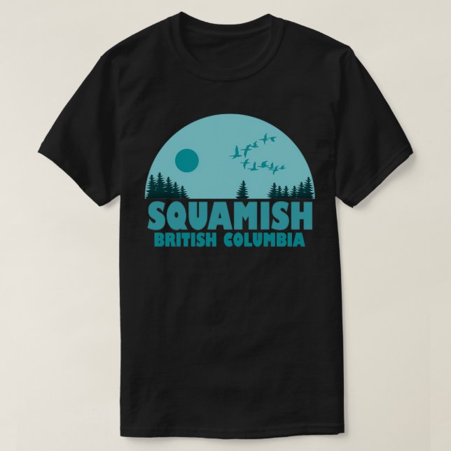 T-shirt Squamish (Colombie-Britannique) (Design devant)