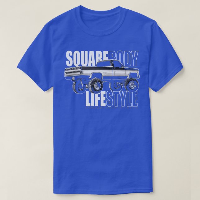 T-shirt Square body Lifestyle, Squarebody C10, Classic C10 (Design devant)