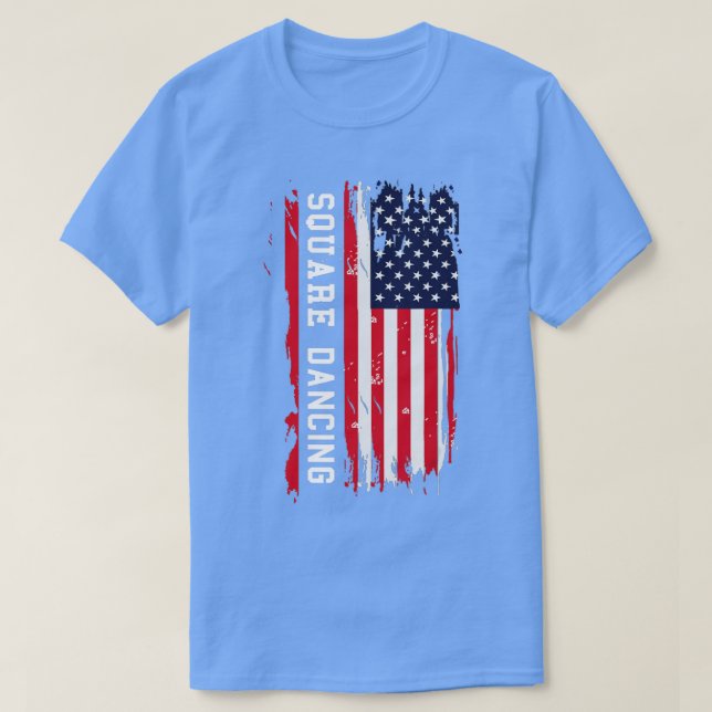 T-shirt Square Dancing Country Dance Floor Southerners  (Design devant)