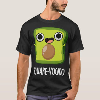T-shirt Squarevocado Drôle Avocado Puns 1