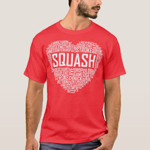 T-shirt Squash Coeur