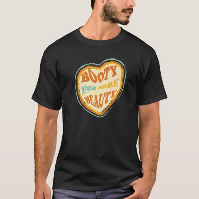 T-shirt Squat Big Hot Booty Pour Plus De Beauté Aesthétiqu (Devant)