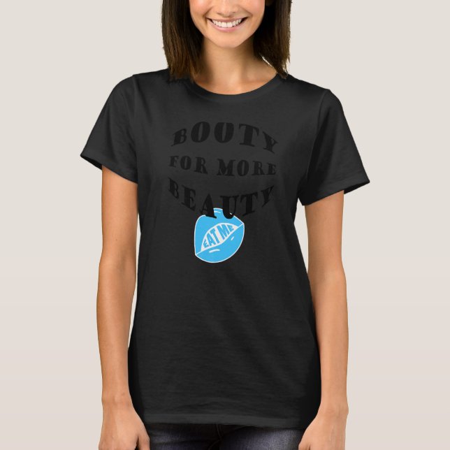 T-shirt Squat Big Hot Booty Pour Plus De Beauté Aesthétiqu (Devant)