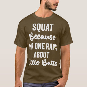 T-shirt Squat Parce Que Personne Ne Viole À Propos De Litt