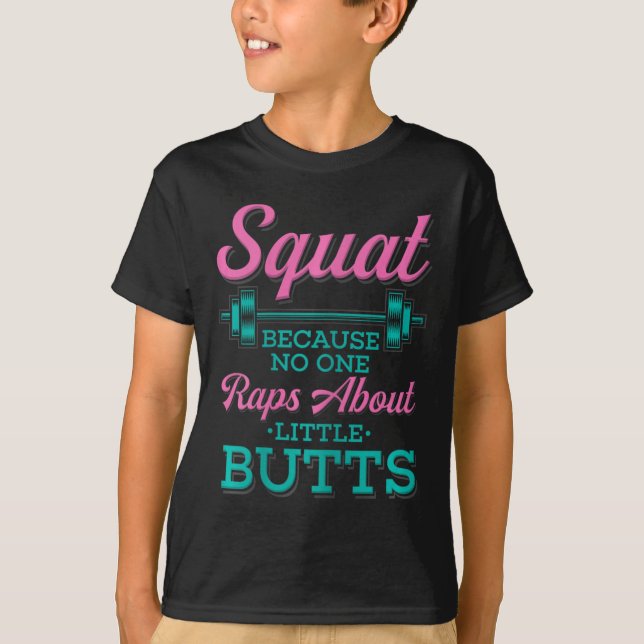 T-shirt Squat Parce Que Personne Ne Viole À Propos Des Pet (Devant)
