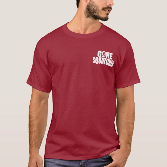 T-shirt SQUATCH aiment un PRO en SQUATCHIN ALLÉ de Bobo (Devant)