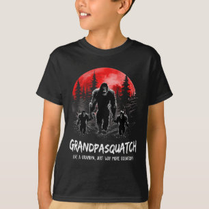 T-shirt Squatch Comme Un Grand-Père Juste Beaucoup Plus De