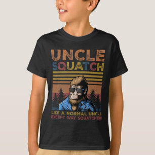 T-shirt Squatch - Oncle Bigfoot Fête des Pères Yeti Sasqua