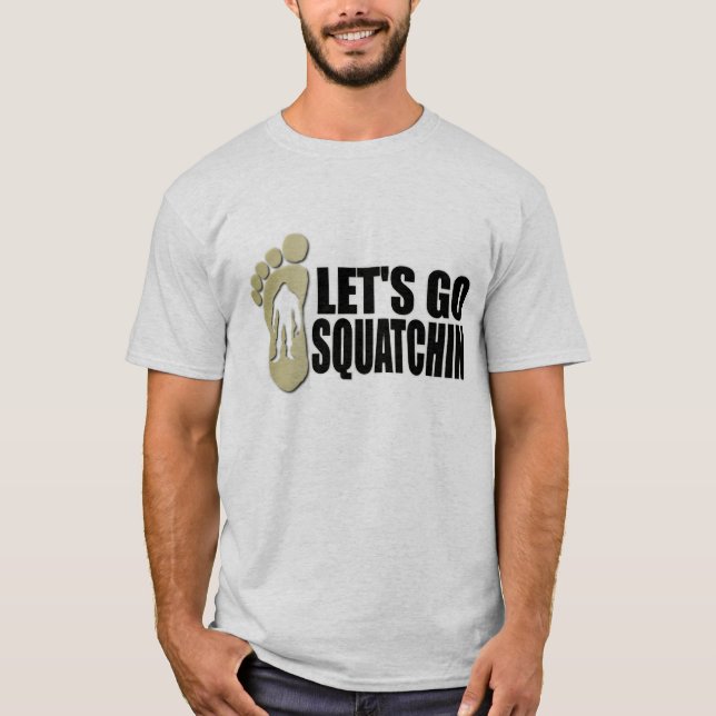 T-shirt Squatchin allé (Devant)