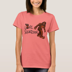 T-shirt Squatchin allé