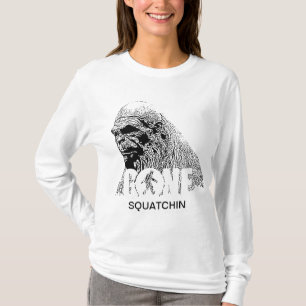 T-shirt Squatchin allé