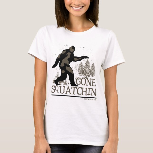 T-shirt Squatchin allé (Devant)