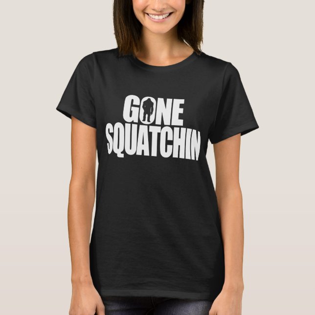 T-shirt Squatchin allé (Devant)